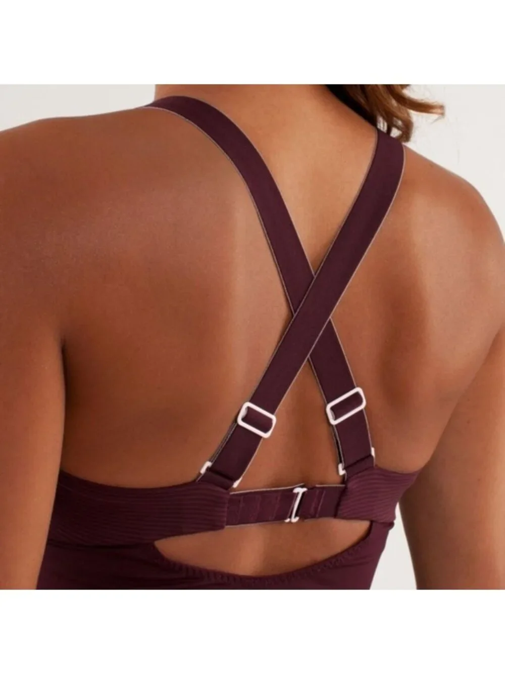 Lululemon Run: Catch Me TankBordeaux Drama / Tonka Stripe Bordeaux Drama
